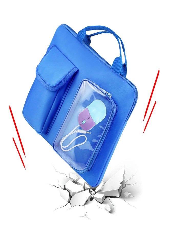 Annmore Bag compatible with LEXiBOOK Educational and Bilingual Laptop, Blue - Image 4